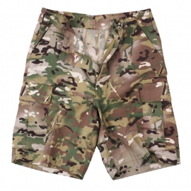 BDU Combat Shorts -DTC Multi-Camouflage
