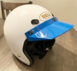 BILTWELL MOTO VISOR BLUE