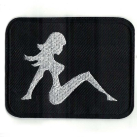 PATCH - Mud flap girl - silhouet woman