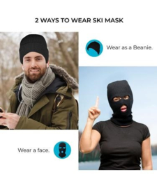 Balaclava Face Mask - 3-hole - Camouflage
