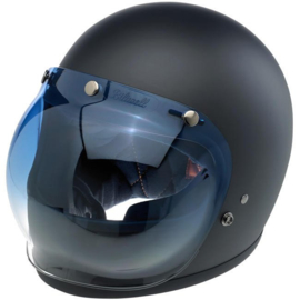 Biltwell Jet - Bubble Visor - Blue Gradient - Bubble Shield