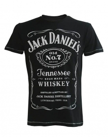 T-shirt - Jack Daniels Old No.7 Original - BLACK