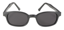 Sunglasses - X-KD's - Larger KD's -  Matte Black/Dark Grey Lens