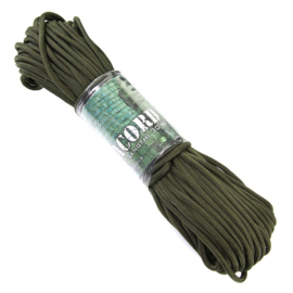 PARACORD 7 STRINGS 30 MTR. - ARMY GREEN