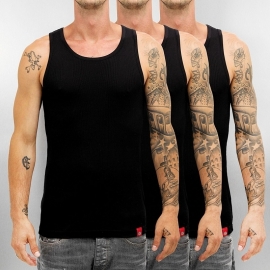 Dickies - Men’s fitted Tank Top - BLACK