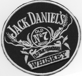 ROUND PATCH - Jack Daniels - 10cm - Old No.7 Whiskey