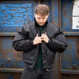 CWU Bomber Jacket - BLACK