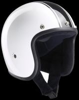Bandit Jet - Classic White - Witte Open Helm