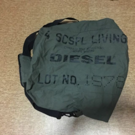 Diesel Jeans - Helmet Bag - Army Green - Script Logo