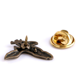 Pin - Biker Eagle Gold - Small