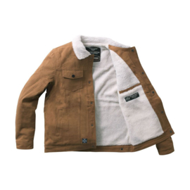 WCC SHERPA LINED CANVAS JACKET DUCK