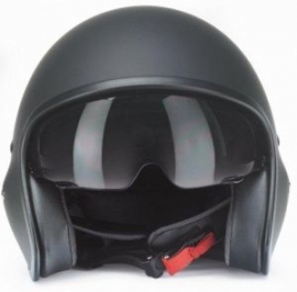 NOX - N237 - Jet Helmet - Built-In Sun Visor - ECE 22.05