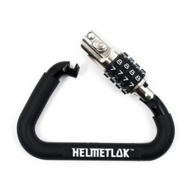 Helmet lock with T Bar, cable and combination lock The Helmetlok