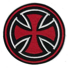 Patch - round - MALTESE CROSS