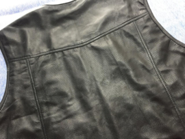 Limited Edition - LAMB SKIN aero vest - Red Lining - Club Style Bikervest