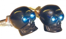 Skull - LED - BLACK - fasteners