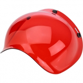 Biltwell Jet - Bubble Visor - Red - Bubble Shield