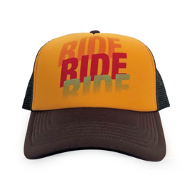 Ride Ride Ride - ROEG TRUCKER CAP RIDE BROWN