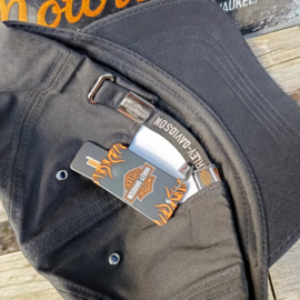 Harley-Davidson Metal Badge Baselcap - Black - Adjustable
