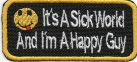 194 - Patch - It`s a Sick World and I`m a Happy Guy