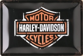 Harley-Davidson - Tin Sign - Vintage - medium size