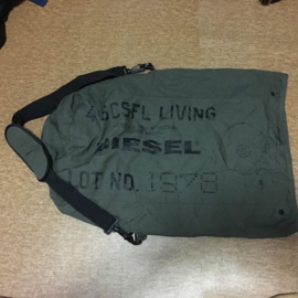 Diesel Jeans - Helmet Bag - Army Green - Script Logo