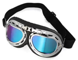 Goggles - RAF / Red Baron style - Iridium Lens