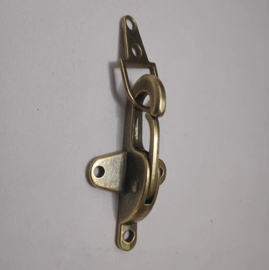 Leather Vest Hook - X-treme Hard Core - Vintage Brass