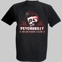 King Kerosin - Psychobilly  Hi-Octane Club - T-shirt (XXL only) SALE!