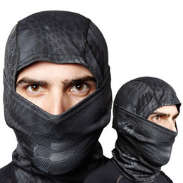 Balaclava Ninja - Black Cobra - Bivakmuts