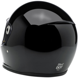 Biltwell - Lane Splitter Helmet - Glossy Black (ECE)