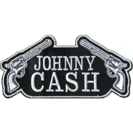 PATCH - JOHNNY CASH with pistols [mid size]