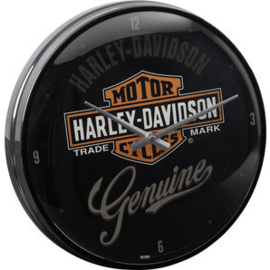 Harley-Davidson:  Genuine Biker Wall Clock