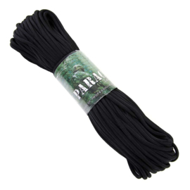 PARACORD 7 STRINGS 30 MTR. - BLACK