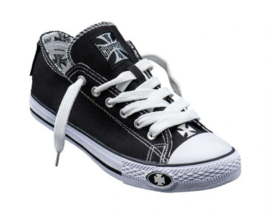 WCC BLACK WARRIOR SHOES - `After Riding`  Low Top Sneakers