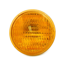 Amber - 4-1/2 INCH SEALED BEAM UNIT 12-V - CLASSIC LOOK!