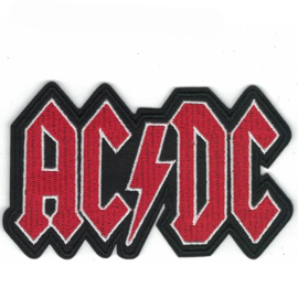 Large Patch - AC/DC - Red Logo - ACDC AC-DC