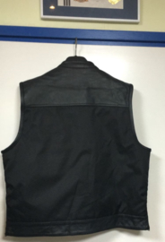 Para-Aramid & Cordura Vest - Cut Off - High Grade Leather 4XL/5XL