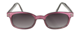 Sunglasses - X-KD's - Larger KD's - Purple Pearl Frame/Gray Gradient Lens