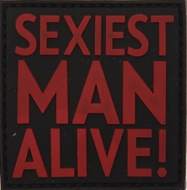 PATCH PVC/VELCRO - Sexiest Man Alive