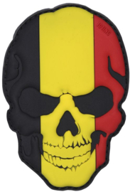 368 - PATCH PVC/VELCRO - Belgium - Belgian SKULL