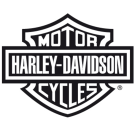 METAL SIGN HARLEY-DAVIDSON LOGO - SMALL