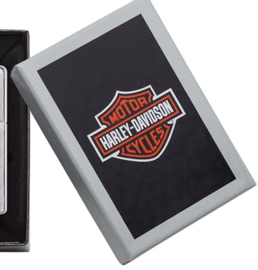 Harley-Davidson Zippo- Brushed Stainless Bar & Shield