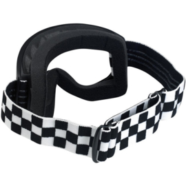 Goggles - Biltwell - Checkered MotoCross Style - MOTO 2.0