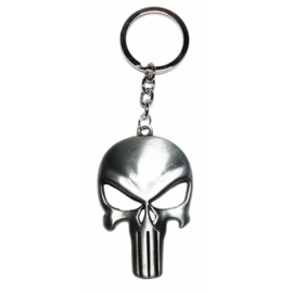 Metal Keychain - PUNISHER - Gun Metal / Pewter