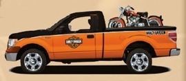 Harley-Davidson - HD FORD PICKUP+1958 FLH DUO