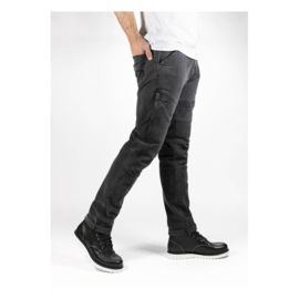 John Doe - REBEL MONO JEANS GREY -XTM / Kevlar®