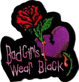 076 - Patch - Bad Girl Wear Black