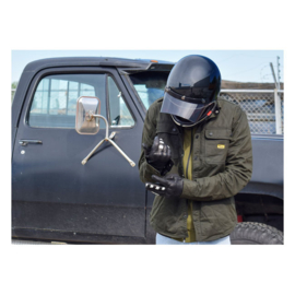 Roeg Chris overshirt army - Protective Motorshirt