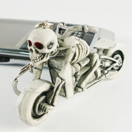 Keychain - Skeleton Bike